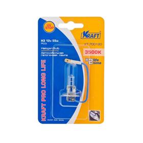 

Автолампа H3, 12v55w, (PK22s) Kraft Pro Long Life
