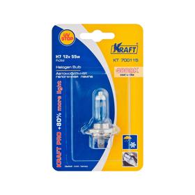 

Автолампа H7, 12v 55w, (PX26d), KraftPro +80%, more light