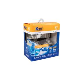 

Автолампа H7, 12v55w, (PX26d), KraftPro LongLife, 2 шт