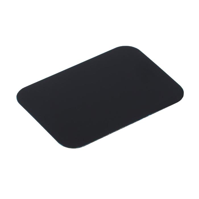 Пластина для магнитных держателей TORSO, 4.56.5 см, самоклеящаяся, черная