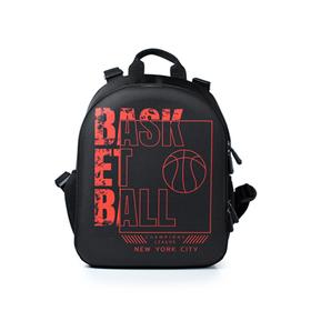 

Рюкзак школьный, 2 отдела на молнии, цвет черный 27х12х36,5см