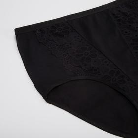 

Трусы женские слипы 7101 цвет чёрный, р-р 54-56