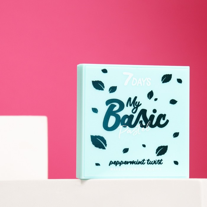 

Палетка пигментов для макияжа 7DAYS MY BASIC 102 Peppermint twist, 9 г