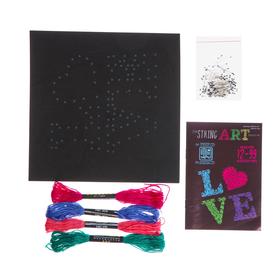 

Набор креативного творчества «Тонкая нить» серии «STRING ART», LOVE STRA-01-03