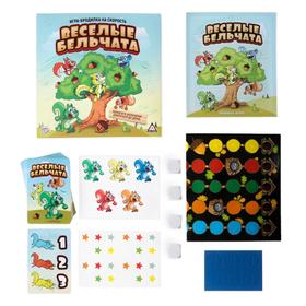 

Игра-бродилка на скорость "Веселые бельчата" на скорость, 6+