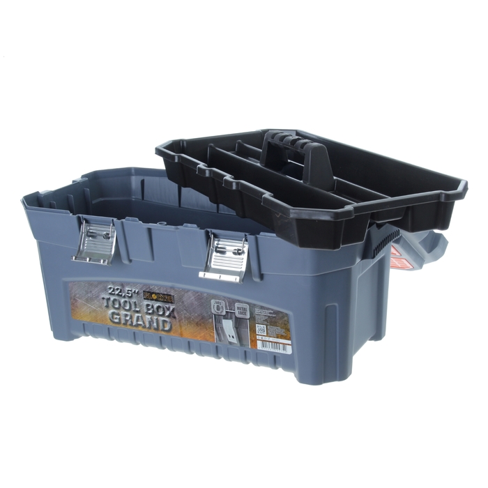 Ящик для инструментов Grand Solid 22,5", цвет МИКС