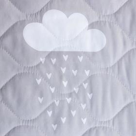 

Покрывало LoveLife 1,5 сп "Облака", 145*210 см, 100% п/э, микрофибра