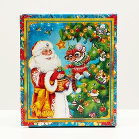 

Подарочная коробка "Книга с тигренком" 19 х 6,5 х 22 см,