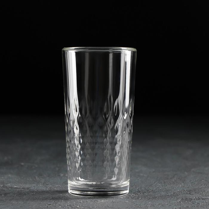 Стакан высокий стеклянный «Геометрия», 230 мл стакан высокий стеклянный гладкий 280 мл