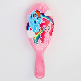 Расческа массажная в форме сердца "Пони", My Little Pony