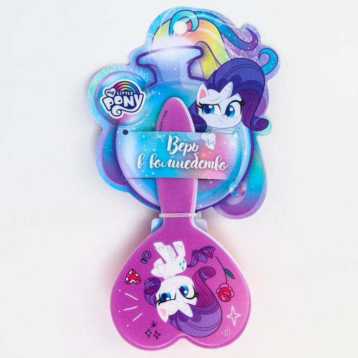 

Расческа массажная в форме сердца "Рарити", My Little Pony