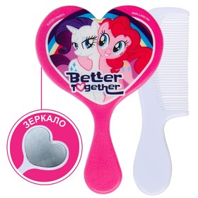 Набор: расческа и зеркало 'Better together', My Little Pony Ош