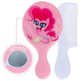 Набор: расческа и зеркало 'Для самой волшебной', My Little Pony Ош