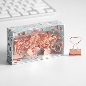 Набор фигурных зажимов «Панда», 12 шт Ош