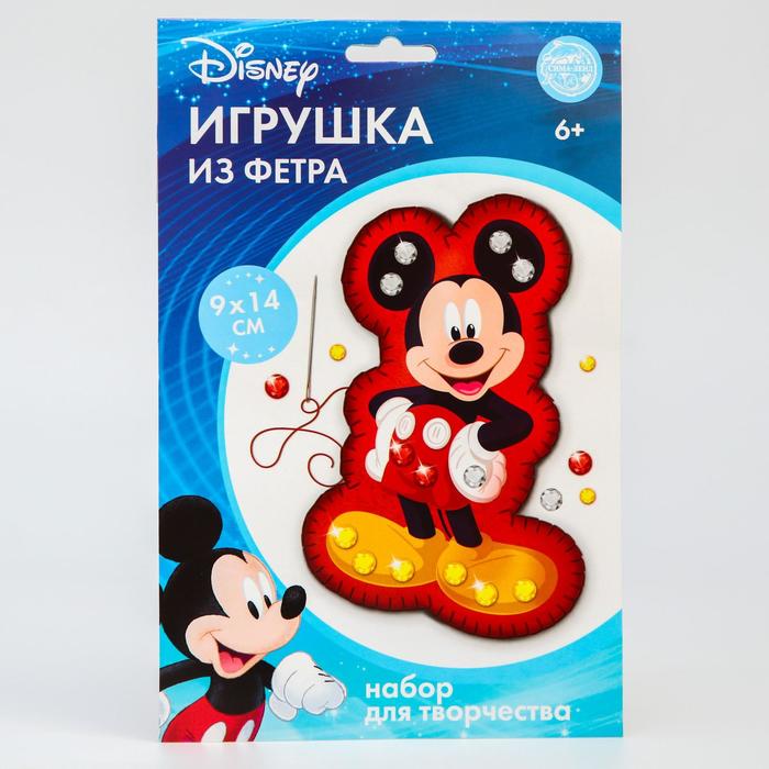 фото Игрушка из фетра, набор для создания, микки маус disney