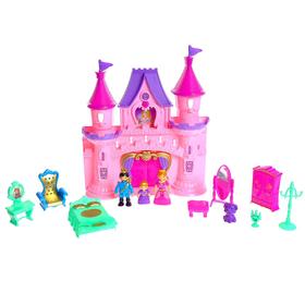 Замок для кукол «Мечта» свет, звук, с фигурками и аксессуарами от Сима-ленд