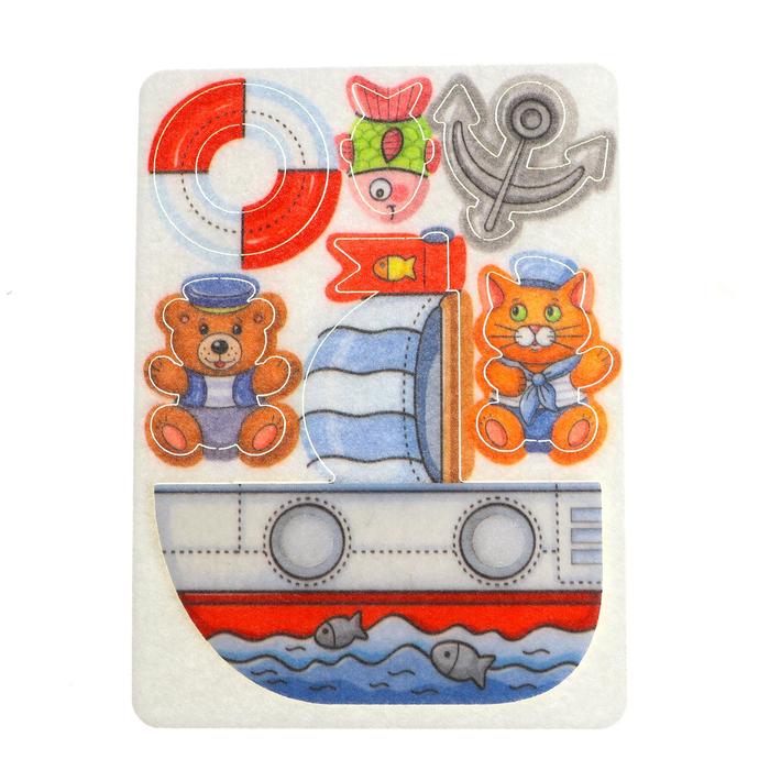 

Игрушка из фетра «Кораблик»