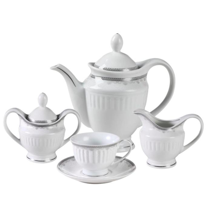 Сервиз чайный, 15 предметов сервиз чайный gipfel rome 42209 15 предметов