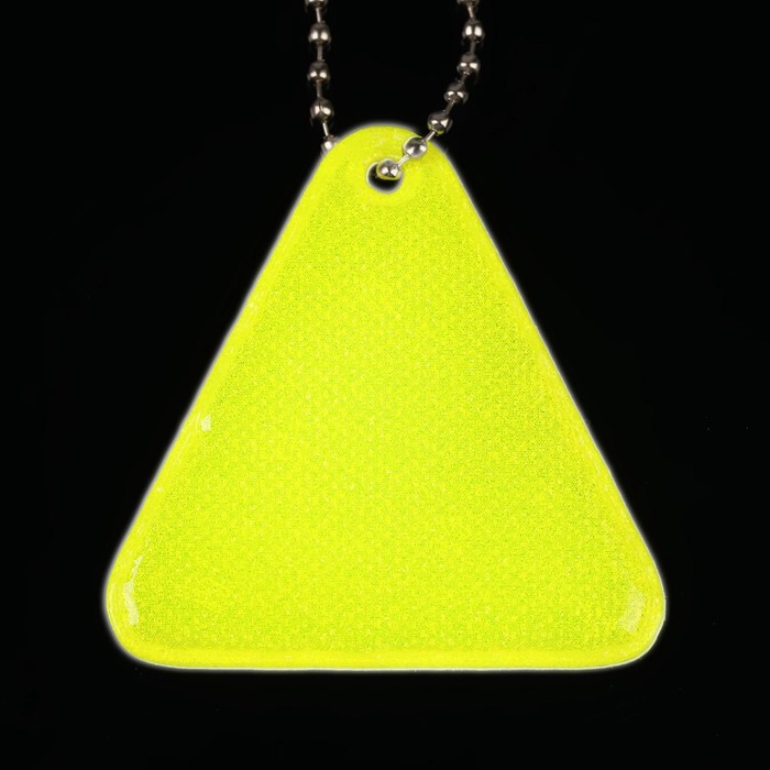 Светоотражающий элемент «Треугольник», 5 × 5 см, цвет МИКС