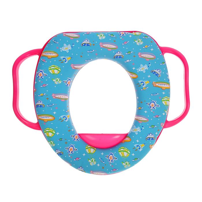 Сиденье для унитаза детское с ручками "Небо"