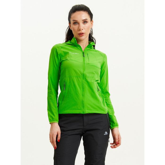 фото Ветровка спортивная valianly женская зеленого цвета, размер 42 mtforce