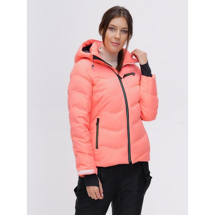фото Горнолыжная куртка женская, размер 42, цвет персиковый mtforce