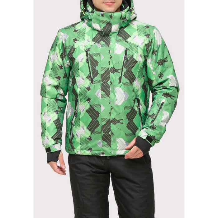 фото Куртка горнолыжная мужская зеленого цвета, размер 54 mtforce
