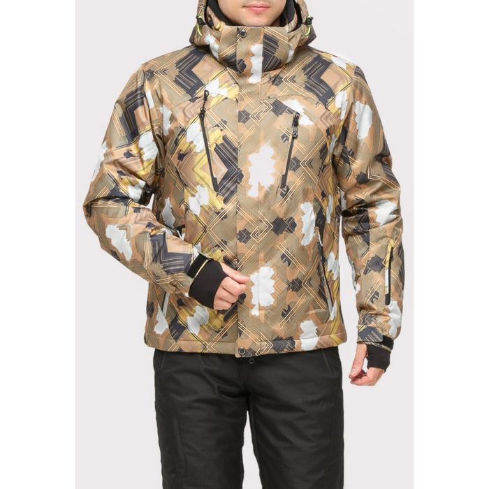 фото Куртка горнолыжная мужская, размер 52, цвет коричневый mtforce