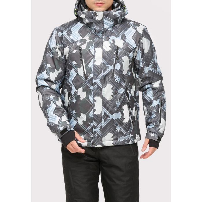 фото Куртка горнолыжная мужская серого цвета, размер 54 mtforce