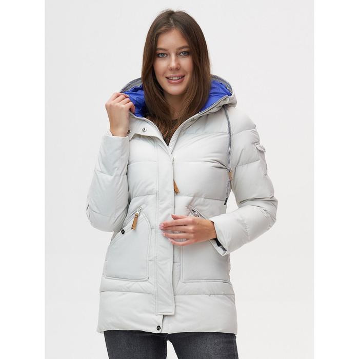 фото Куртка зимняя женская, размер 42, цвет светло-серый mtforce