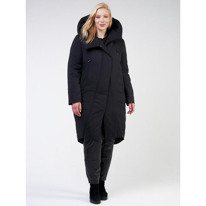 фото Куртка зимняя женская классическая чёрного цвета, размер 46-48 mtforce