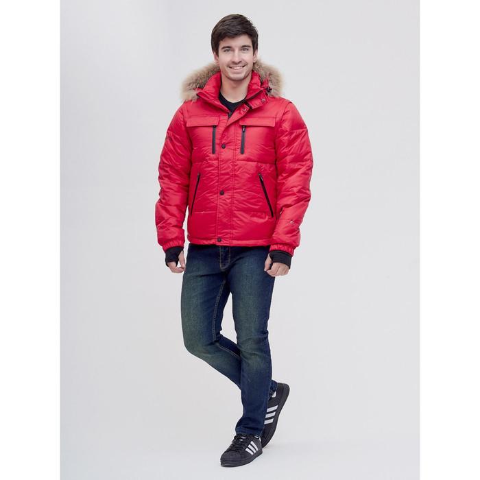 фото Куртка и безрукавка мужская valianly красного цвета, размер 50 mtforce