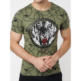 

Футболка для мальчика, рост 152, цвет хаки