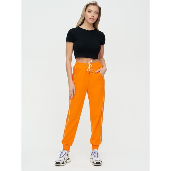 фото Спортивные брюки женские оранжевого цвета, размер 50 mtforce