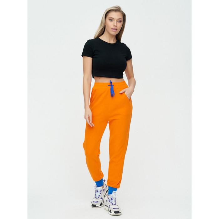 фото Спортивные брюки женские оранжевого цвета, размер 44 mtforce