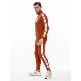 

Спортивный костюм мужской, размер 44, цвет оранжевый
