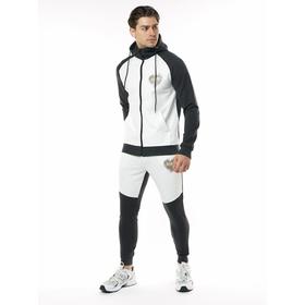 

Спортивный костюм мужской, размер 46, цвет тёмно-серый