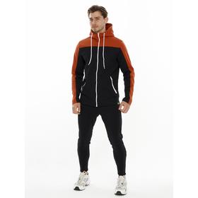 

Спортивный костюм мужской, размер 50, цвет чёрный