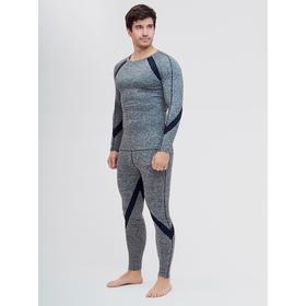 

Термобелье мужское, размер 54-56, цвет серый