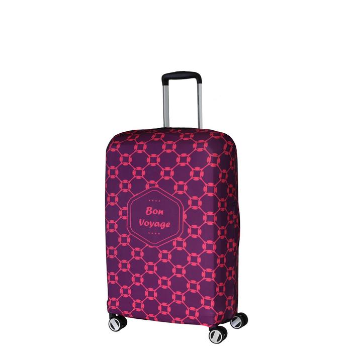 Чехол для чемодана W1028-M FABRETTI  , цвет фиолетовый