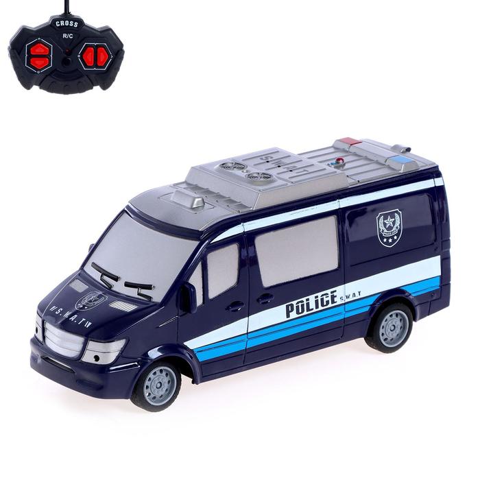 Машина радиоуправляемая «Полиция», работает от батареек машина робот радиоуправляемая crossbot astrobot осирис полиция аккум 70617