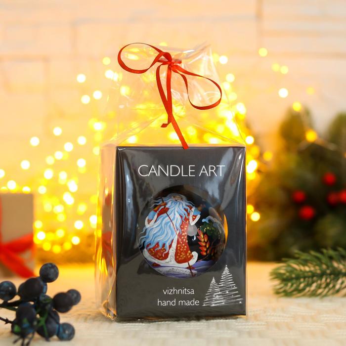 

Ёлочный шар d-8 см "Священная ночь" ручная роспись