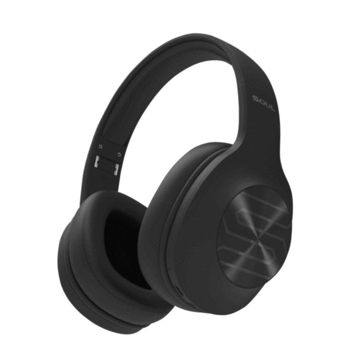 Наушники SOUL Ultra Wireless, полноразмерные, беспроводные, микрофон, ВТ 5.0, черные