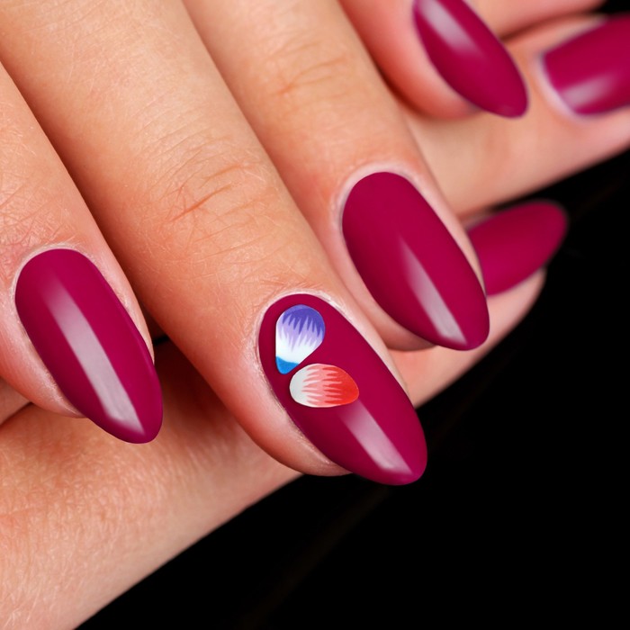 Фимо-дизайн для ногтей "Пёрышки", цвет МИКС