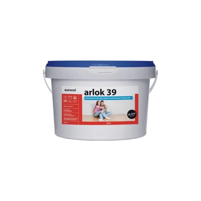 Клей-фиксатор для гибких напольных покрытий Arlok 39, морозостойкий, 10 кг