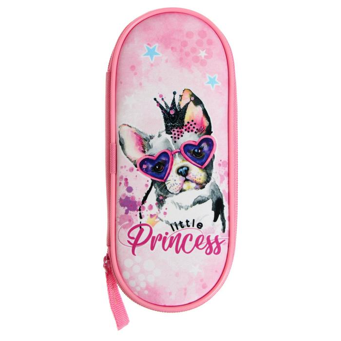 

Пенал-футляр, 50 х 210 х 85 мм, мягкий, тканевый, Оникс, ПМК 22-20, Dog princess