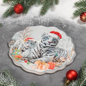 

Подставка под горячее Доляна «Бенгальский тигр», 18×17,4 см