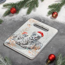 

Подставка под горячее Доляна «Бенгальский тигр», 20×15 см