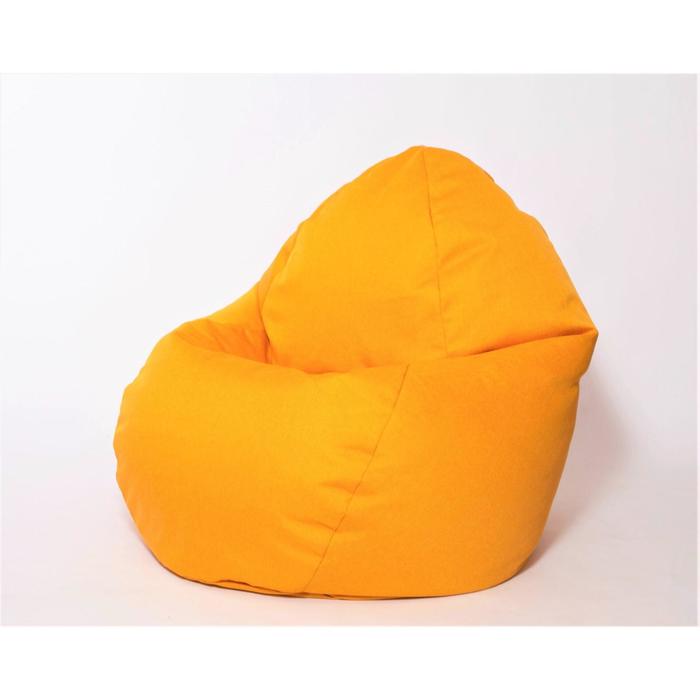 фото Кресло-мешок «стади», размер 130x80 см, цвет оранжевый, рогожка wowpuff