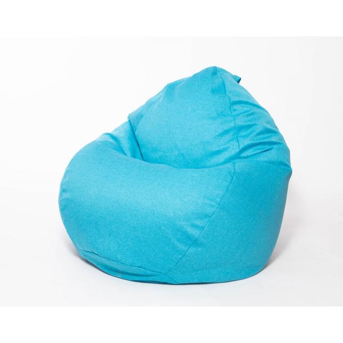 фото Кресло-мешок «стади», размер 130x80 см, цвет бирюзовый, рогожка wowpuff